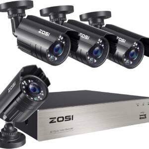 ZOSI 8CH 3K Lite Home Security Camera System Outdoor Indoor,…