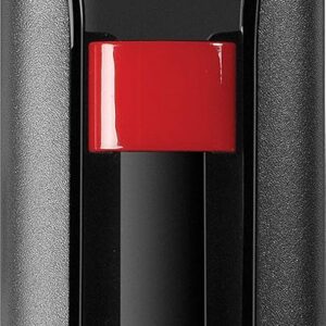 Sandisk Cruzer Glide Usb Flash Drive, 64 GB, Black/Red (SDCZ …