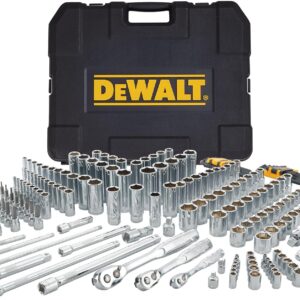 Set of Dewalt, SAE and Metric Tools, 1/2, 1/4, 3/8 Dri …
