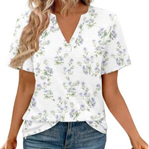 Women's shirt, Short manga shirts for women V Neck Summer tops …