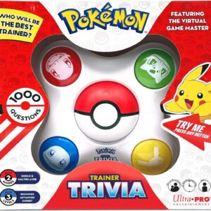 Pokemon Trainer Trivia Toy with virtual games master …