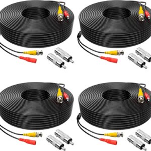BNC video power cable security camera of 100 100 -foot -feet package …