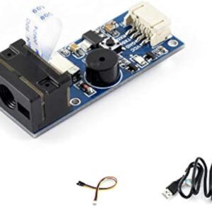 Waveshare 1D/2D barcode scanner module Bars code barcodes, QR Cod …