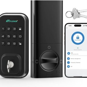 Location of the entrance door without key, intelligent lock for the main door with digi …