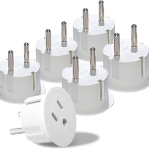 Orei American uses European Plug Adapter – Type E/F Schuko …