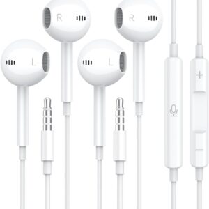 2 package for apple headphones connected [Clear Call], [MFi Certified]…