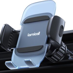 Lamicall Phone Holder Car Vent – Upgraded Spring Clip [Big P…