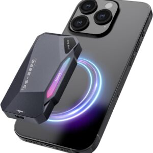 500GB SSD Magnetic Portable, 2050MB/S USB type-C 3.2 Gen 2×2 …