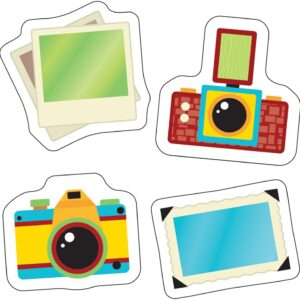 Carson Dellosa Hipster Mini Camera and photo trim …