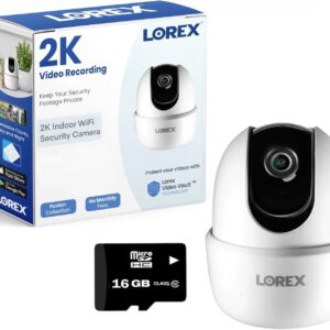 Lorex 4MP Pan & Tilt Indoor Smart Security Camera – Wireless …