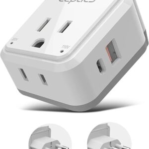 Cepeics Chile, Rome, Italy Travel Plug Set Set, Chile PL …