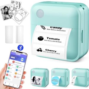 Tag maquilist with tape – Blueto thermal label printer …