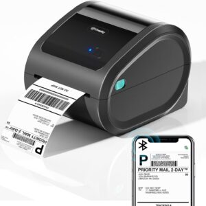 4×6 Bluetooth thermal label printer – D520bt thermal shippin …