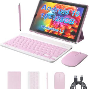 Android Tablet 15 Tablet of 10 inches 2 in 1 tablets with keyboard …