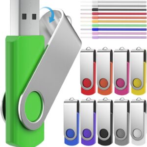 Febniscte 2GB Flash Drive 10 Pack, High Capacity Pulgar Drive …