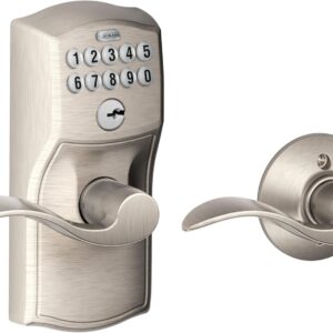 SCHLAGE FE575 CAM 619 ACC Camelot Keypad Lock with an accent …