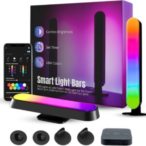 Smart Led Led Led Bars -RGB Lights with 16m Colors -RGB LIGHT BA …