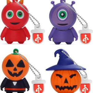 Halloween USB Flash Drive 16 GB X 4 pieces Creative Pumpkin U …