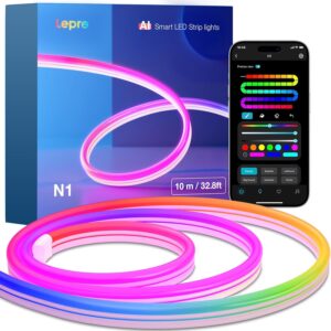 RGB string lights LEPRO N1 AI Smart RGB for Christmas decorations, …