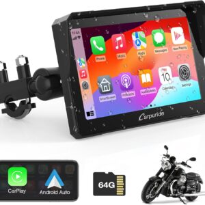 Carpuride W702 for motorcycle, 7 -inch waterproof touch screen …
