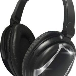 Maxell Bass 13 headphones with microphone, 4 -foot cable, black
