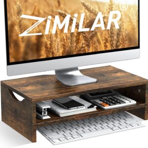 Zimilar Monitor Stand Riser, 2 levels Last computer monitor …