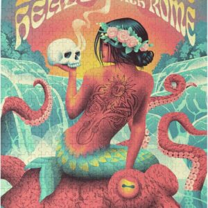 Dirty rock band heads 500 pieces puzzles wood puzzles puzzles …