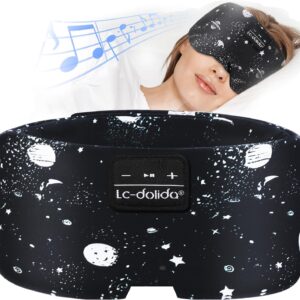 Sleep mask LC-Dolida with bluetooth headphones, extra large …