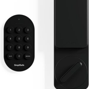 Simplisafe Smart Lock Series 2 (Black) for the Gen 3 Se …