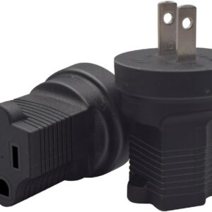 NEMA 1-15P A 5-15R COVER OF CA Power Adapter, American Standard …