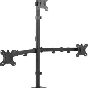 I live Triple LCD LED LED computer desktop monitor, free stand …