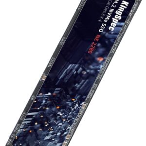 KingSpec SSD 1TB, M.2 NVMe Gen3x4 SSD 2280 – Up to 2400MB/s,…