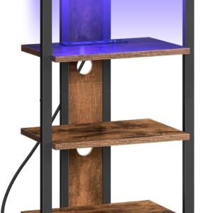 Hoobro 4 levels AV media, media console with ST …