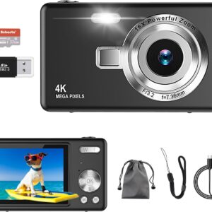 Digital Chamber, Autococus UHD 4K 50MP VLOGGING Camera for pH …