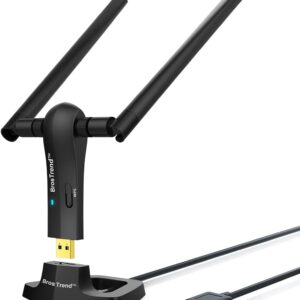 Brostrend 1200Mbps long -range USB Wifi Adapter for PC desktop …