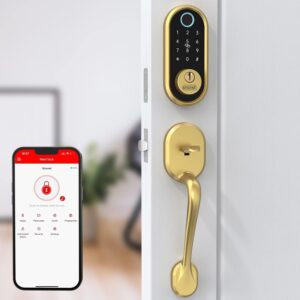 Smonet Smart Front Door Lock – Keyless entrance with biometric …