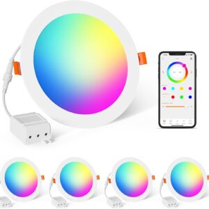 4 -inch intelligent built -in lighting 12w LED Downli …