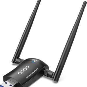 WINDRICAL WIFI ADAPTER FOR DESKO PC – QGOO AC1300MBPS USB 3 …