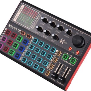 SK300 Live Sound Card External Voice Mixing Audio Mixing Bui …