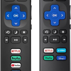 Roku-Tv-Remote-Control replacement, compatible for tcl ro …