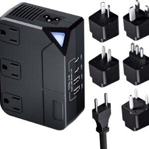 Universal travel converter of 100V-220V, 250W voltage converter …