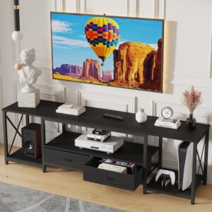 TV stand with cloth drawer for 50 55 inches TV – Entertainm …