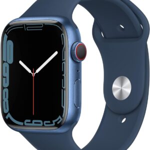 Apple Watch Series 7 (GPS + Cellular, 45 mm) – Blue Aluminum …