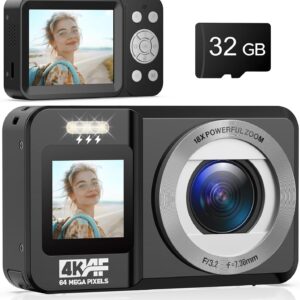 Digital Chamber, 4k 64MP two screens, 18x zoom, point …