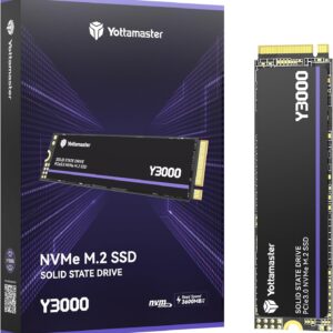 YotTamaster Y3000 512GB SSD M.2 PCIE 3.0, up to 2800 MB/S, M ….