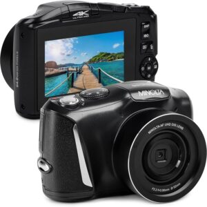 Minolta 64MP digital camera – 4k ultra HD video at 60 fps, 16 …
