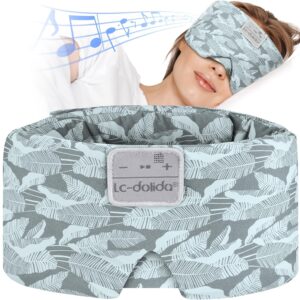 Sleep mask LC-Dolida with bluetooth headphones, extra large …