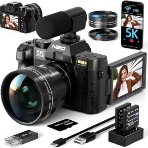 NBD digital cameras for 5k photography, 48mp autococus vloggi …