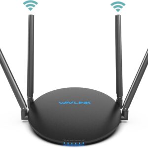 WIFI ROUTER AC1200, WAVLINK SMART ROUTER DUAL BAND 5GHZ+2.4G …