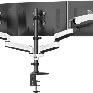 Huanuo Triple Monitor Support – Full Movement Articulation Gas S …